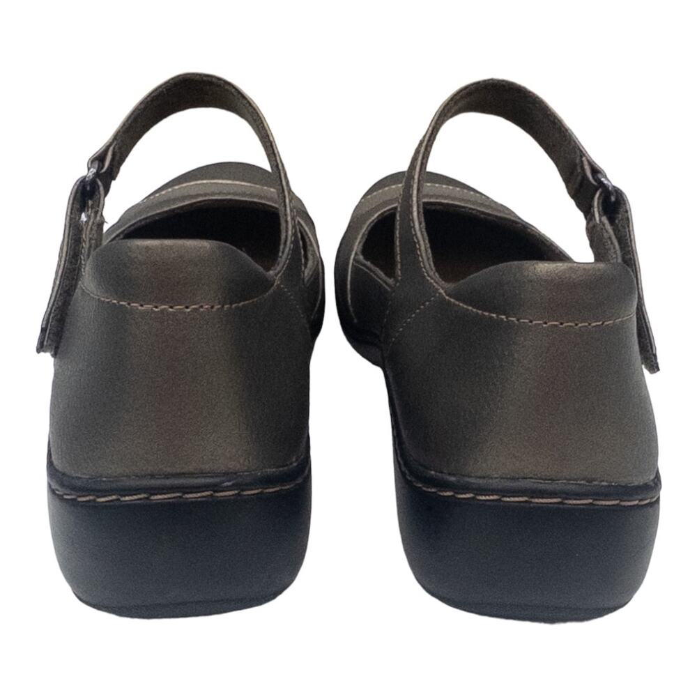 Clarks Metallic Cora Abby Mary Jane Flats 7.5 Women's - Picture 3 of 8